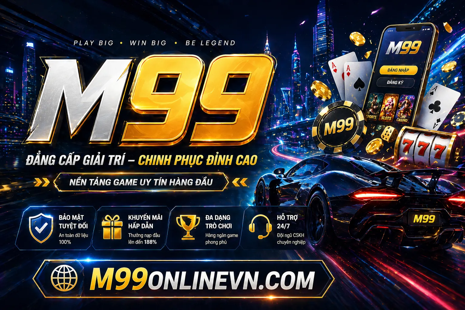 Giao diện đăng nhập VN999 an toàn và chuyên nghiệp